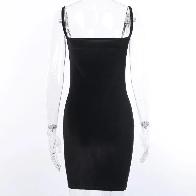 velvet mini dress09