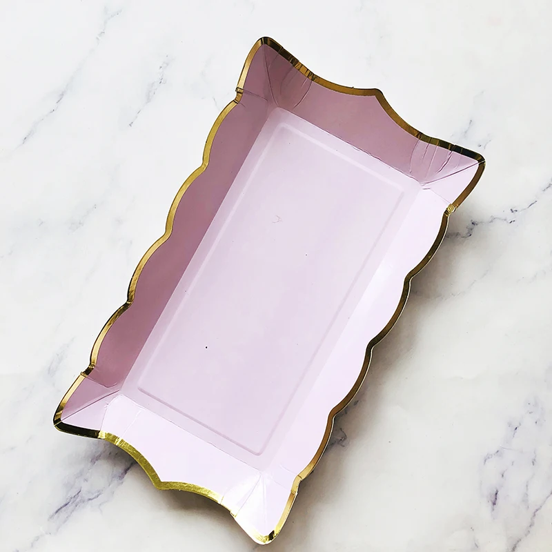 4pcs purplr plate