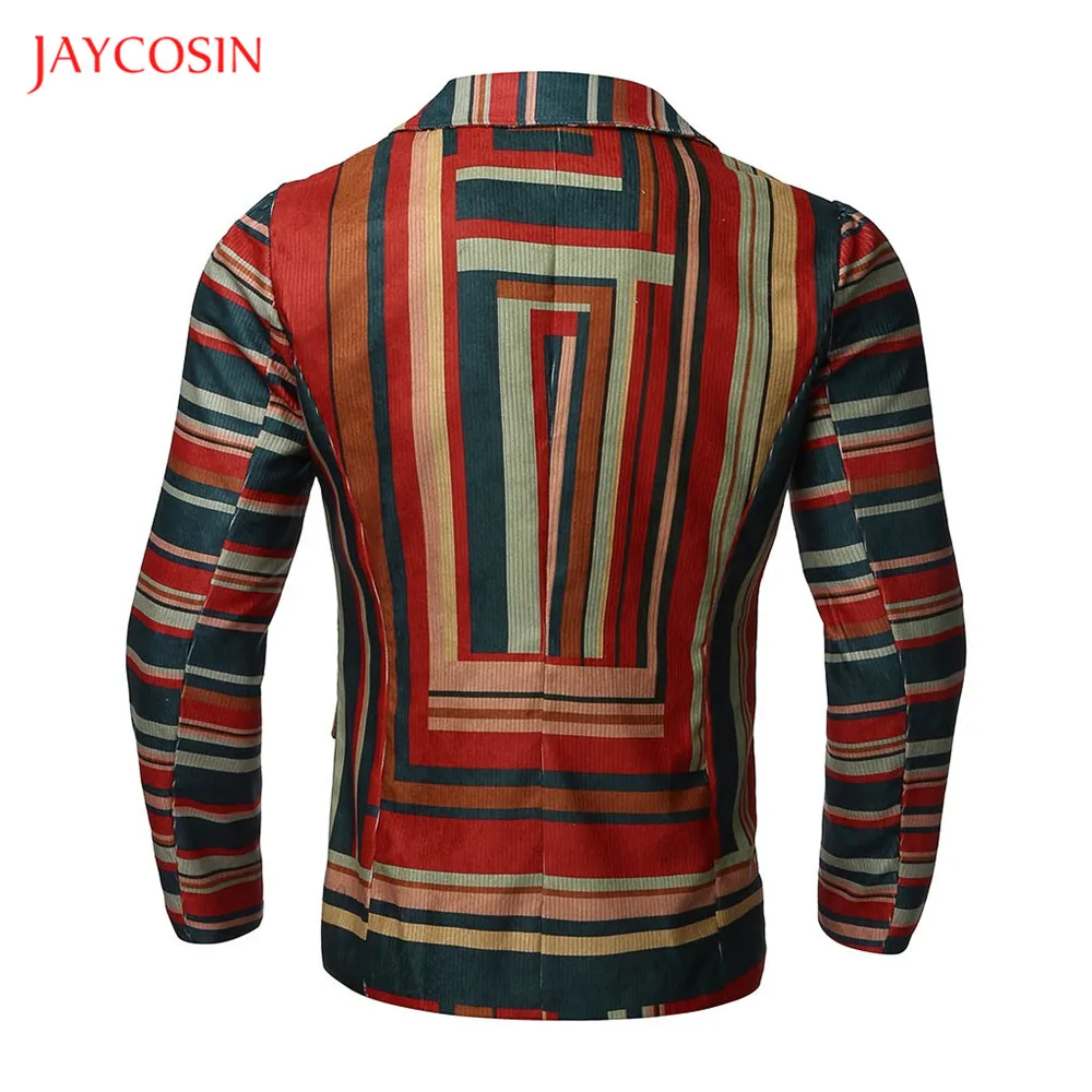 Joycosin, зимняя официальная Мужская куртка, Классическая Вельветовая Мужская куртка, Повседневная мода, на пуговицах, с длинным рукавом, с отворотом, с карманом, мужские топы
