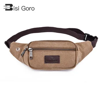 

BISI GORO Unisex Sports Outdoor Running Waist Bag Fashion Delicate Texture Mobile Phone Bag Cross-bag Shoulder Bag Casual Women