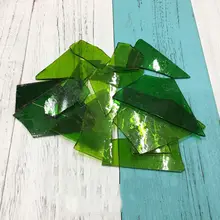 200 г креативная разноцветная прозрачная мозаика на стену, материалы ручной работы, ремесла, украшение дома, сделай сам, стеклянная зеркальная инкрустация, плитка ZXY9836