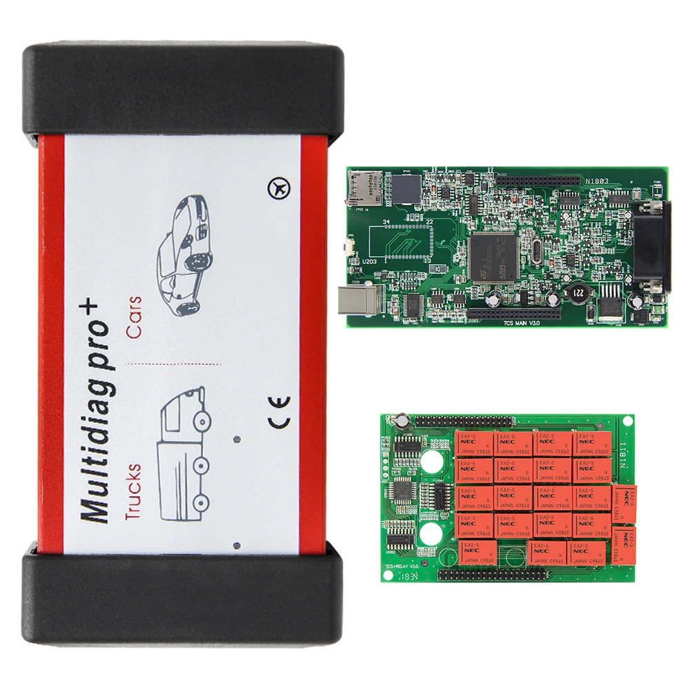 Bluetooth сканер obd 2 Автомобильный диагностический автоматический инструмент VCI V3.0 печатная плата multidiag Pro+ реле NEC WOW. R1 для автомобилей/грузовиков obd OBD2