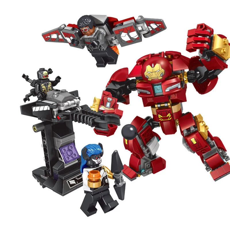 

Ironman Hulkbuster Smash-U Building Blocks Compatible Legoinglys Iron Man 76104 Marvel Super Heroes Avengers Infinity War Toys