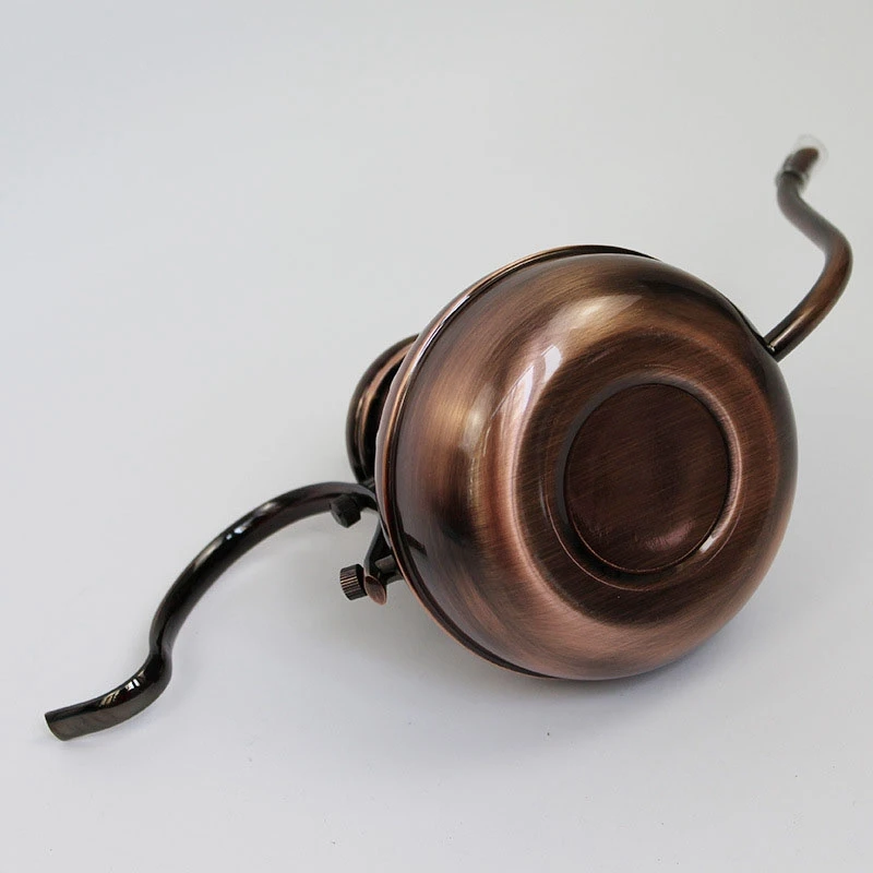 Кофейник из нержавеющей стали, Королевский кофе, капельный горшок, тонкий рот, кофейник, длинный гусиный носик