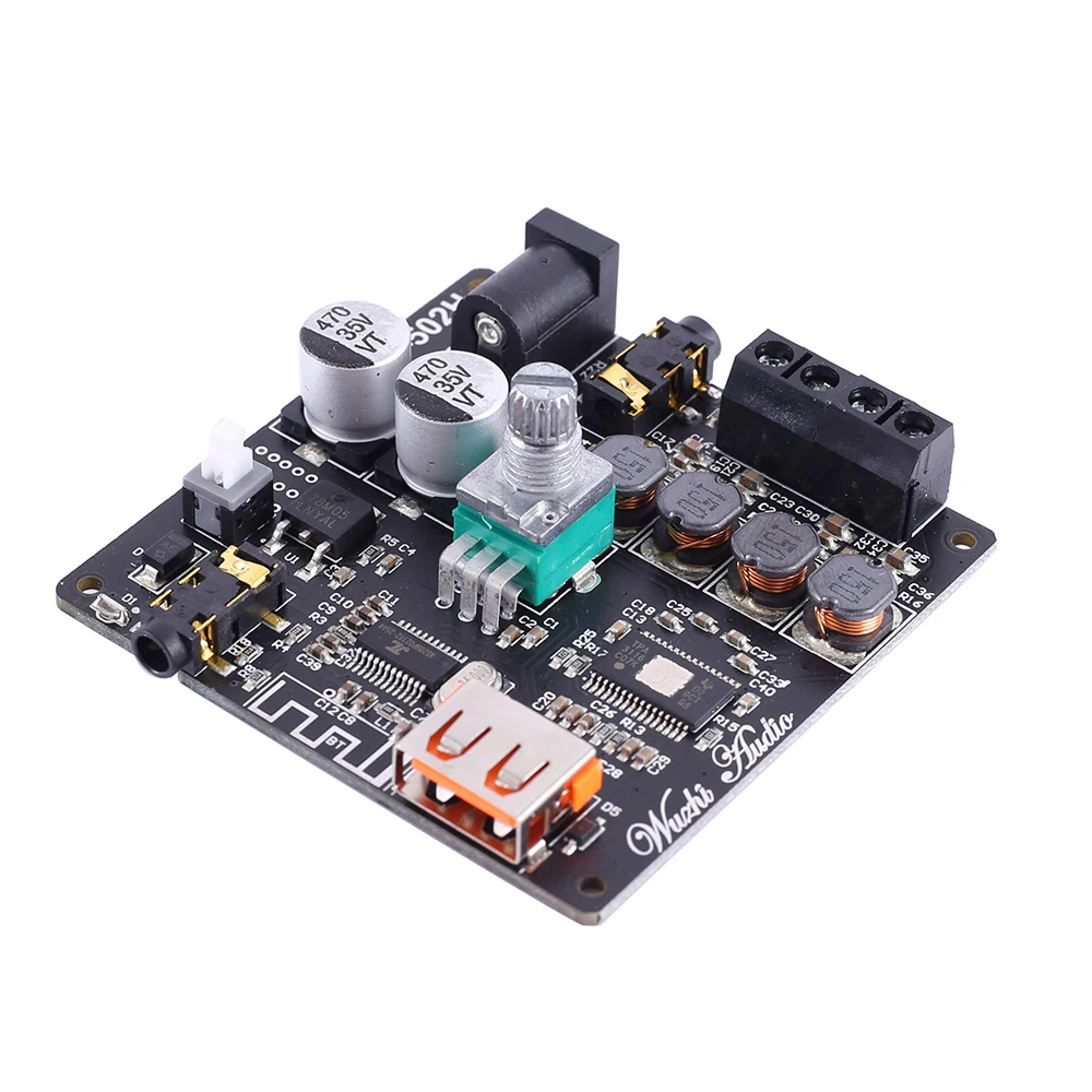 HIFI Bluetooth аудио стерео модуль BLE5.0 TPA3116D2 50 Вт + USB/AUX цифровой усилитель | Инструменты