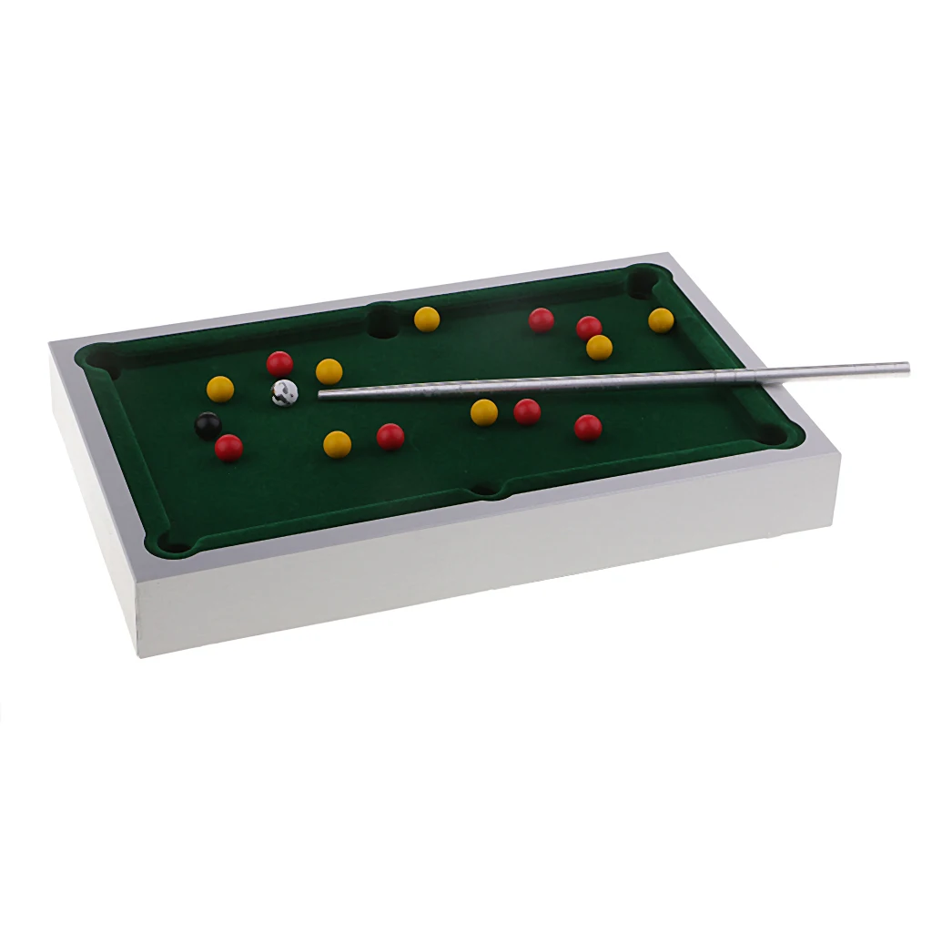 Family Set Friend Gathering Play Tabletop Billiards Mini Snooker Table Sport
