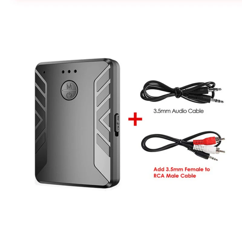 Bluetooth 5 0 Audio Receiver Transmitter RCA 3 5mm AUX Jack USB Music Stereo Wireless Adapters For Car TV Headphones PC Speaker