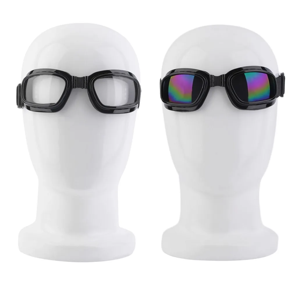 Unisex Safety Goggles Foldable Colorful Anti Polarized Windproof Goggles Anti Fog Sun Protective Adjustable Strap Glasses