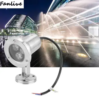 

10pcs 3W 6W 9W 12W 15W 18W 24W LED Underwater Light RGB Yellow Outdoor Spotlight With Color Changeable For Pool Fountain Deco