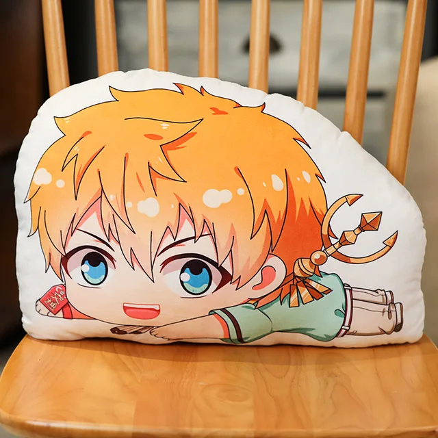 Anime Wc-Hez Kötött Hanako Kun Párnák Kawaii Plüss Dupla Oldalú Párna Rajzfilm 30 Cm - Image 4