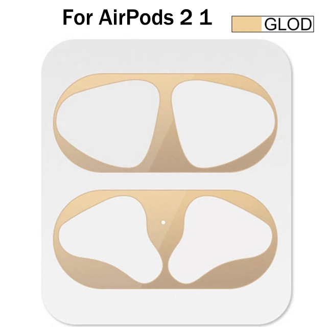 Grogeous защита от пыли для Apple AirPods профессиональная защитная пленка для Air pods pro 3 2 1 чехол наклейка для airpods 3 защитный чехол