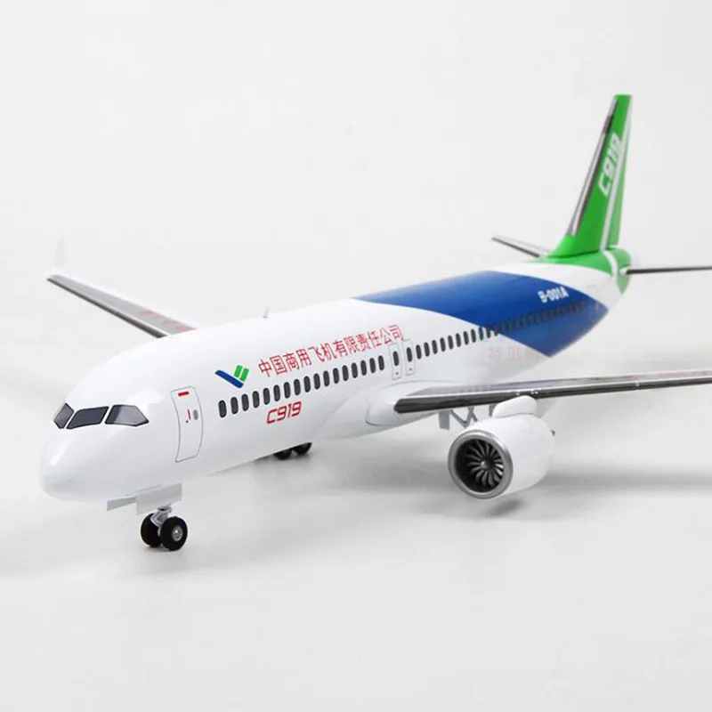 32 см, 1/120 масштаб, COMAC C919 Air, авиакомпания из Китая, модель самолета, сплав, авиарама, W шасси, самолет, игрушки, самолет, сувенир, детский подарок