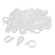 200 шт Замена Белый пластик R зажим для 30 мм провода шланг трубки