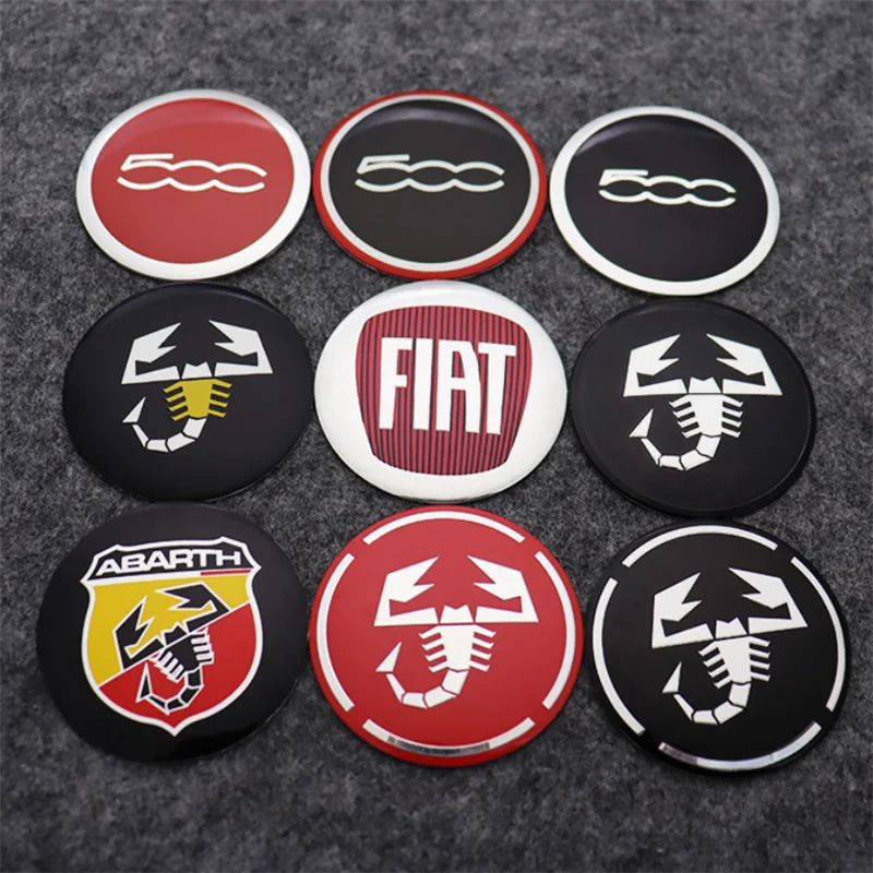 4pcs 56mm Wheel Cap Sticker Center Cover Hubcap Decal Logo Emblem Badge