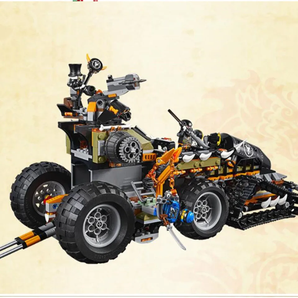 

Compatible with Legoinglys Kids Blocks Ninjago Dragon Warriors Vehicle Building Sets Children Model Educational Toys gift