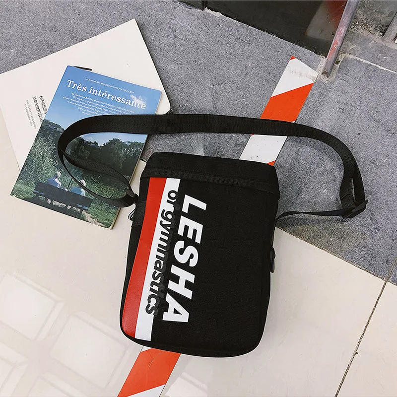

Japanese Korean New Style Students Bicycle Wallet Chest Pack Shoulder Bag Bag High Students Korean-style Trendy Bag Men And Wome