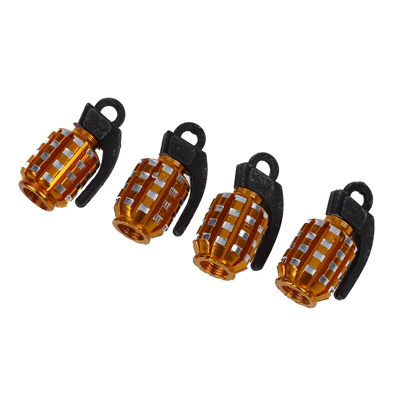 

Cool Golden Shaped Car Auto Tire Valve Caps Cover