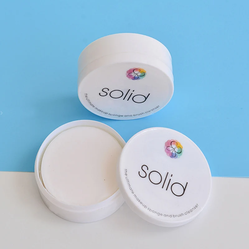 O TWO O Makeup Spong Cleaning Soap Cosmetics Puffs solid clean soap with box makeup Cosmetics 1