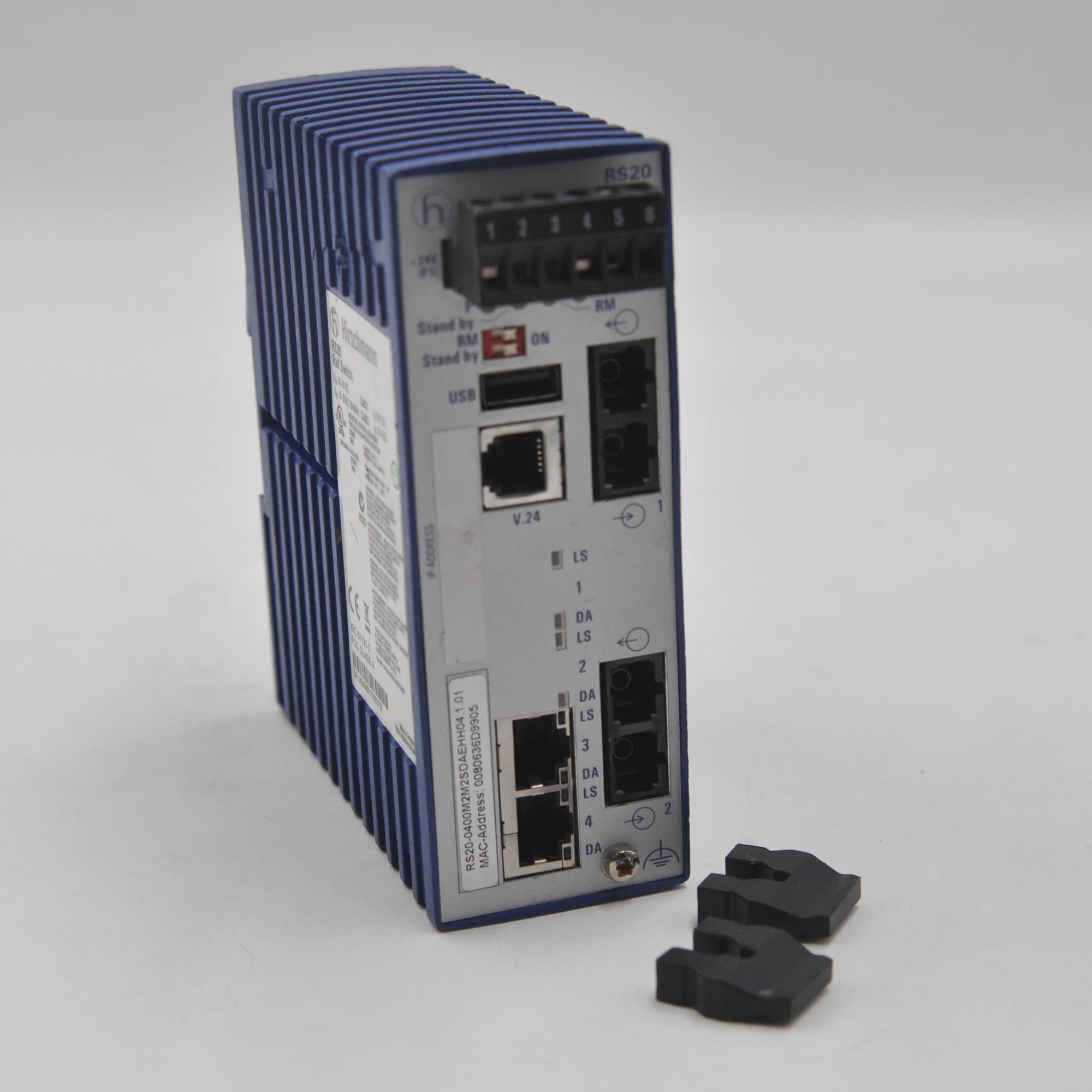

Germany Hirschmann RS20-0400M2M2SDAEHH04.1.01 switch