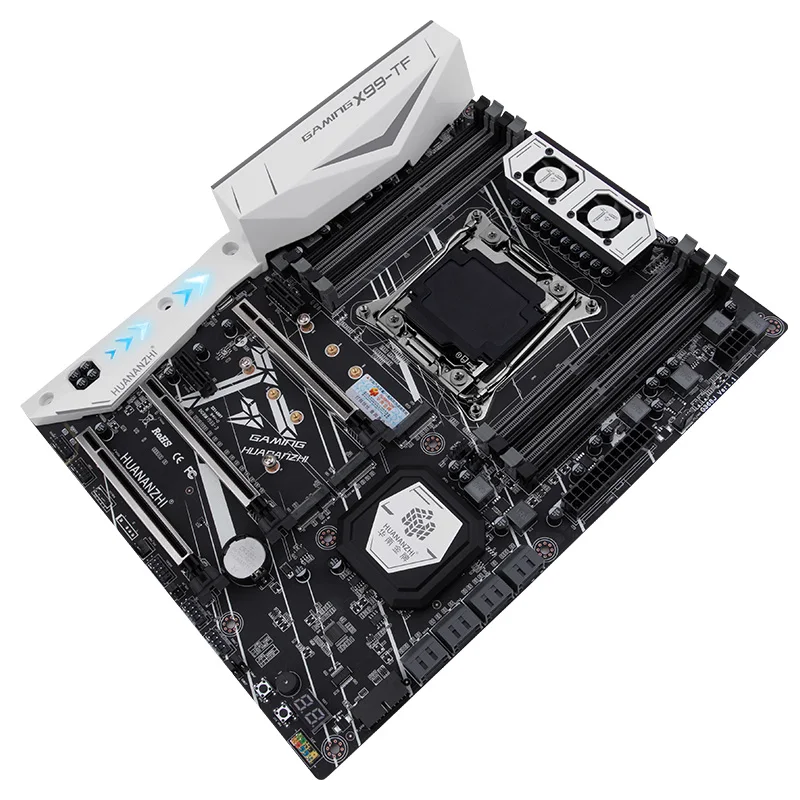 Материнская плата HUANANZHI X99 с двумя слотами M.2 NVME поддерживает DDR3 и DDR4 LGA2011-3