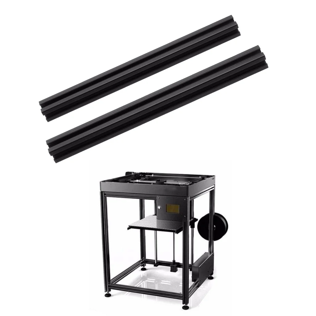 

400mm + 600mm Length T-Slot Aluminum Profiles Extrusion Frame For CNC Parts, 2 Piece