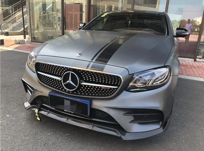 Для Mercedes Benz W213 рассеиватель переднего бампера защитные бамперы для E Class E200 E260