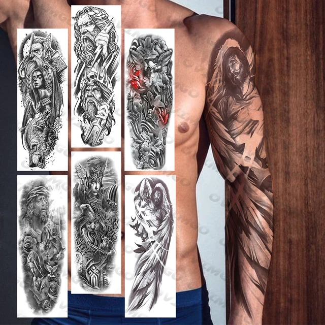 The Deconstruction of Man Sleeve by London Reese: TattooNOW