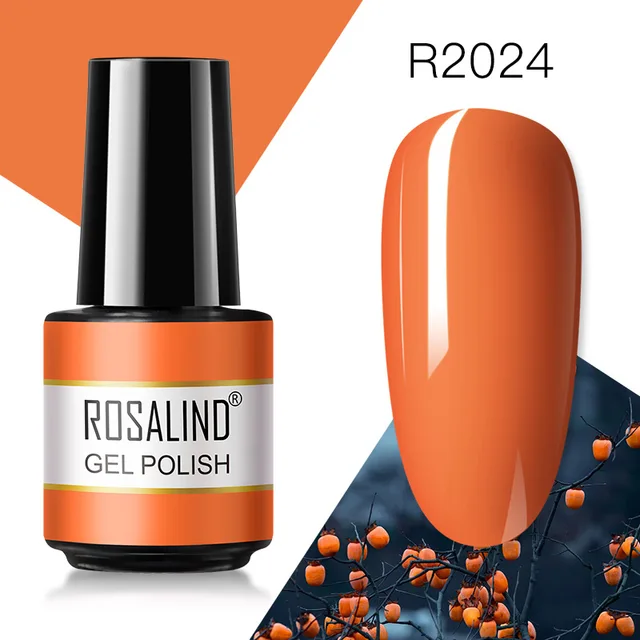 ROSALIND Gel Nail Polish 7ML Matte Base Top Coat For Soak Off Gel Polish UV LED Gel Semi Permanent Varnishes Design Nail Art RAR2024
