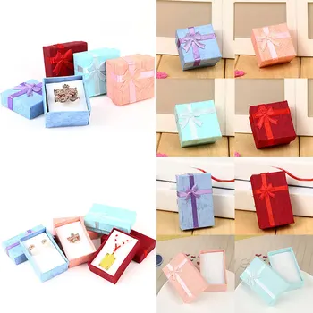 

Christmas Jewelry Gift Boxes Ring Stud Earrings Necklaces Set Box Jewelry Gift Jewelry Packaging Tray Women Gifts Gift Boxes