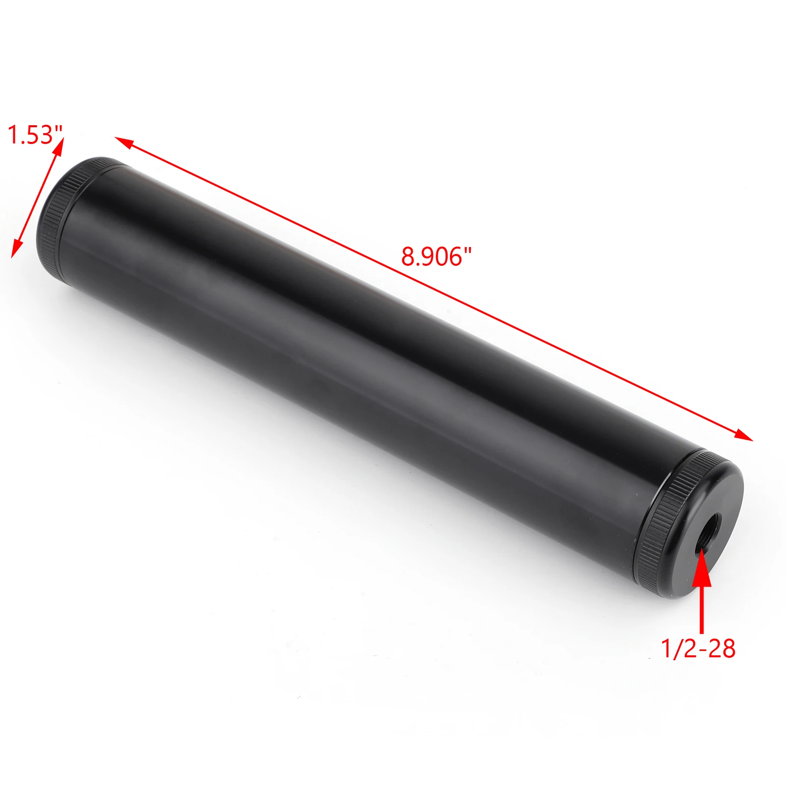 Areyourshop черный Алюминиевый автомобильный топливный фильтр 1/2-28 для NAPA 4003 WIX 24003 L 8,90" топливный фильтр автомобильный Стайлинг автозапчасти
