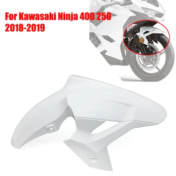 

ABS Injection Mold Front Fairing Nose Cover For Kawasaki Ninja400 2018 2019 Front wheel cover Front Tire Covers