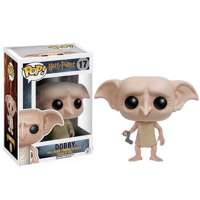 Funko POP Гарри Северус Снейп Луна Добби Гермиона рубеус Виниловая фигурка Коллекция Модель игрушки подарки 2F12 - Цвет: Dobby