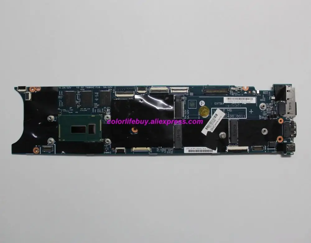 

Оригинальная материнская плата FRU: 00HT351 w i5-5200U CPU 4GB RAM для ноутбука Lenovo X1 Carbon Notebook PC
