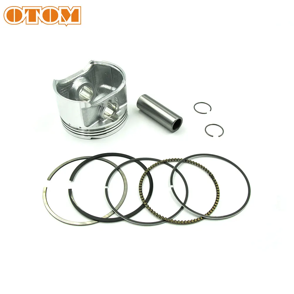 OTOM Поршень двигателя мотоцикла кольцо Pin Клип комплект для HONDA AX 1 NX250 NX 250 ATV Dirt Bike Go