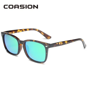 

COASION Retro Square Polarized Sunglasses Men Women Brand Design Travel Vacation Sun Glasses for Men Glasses for Driving CA1588