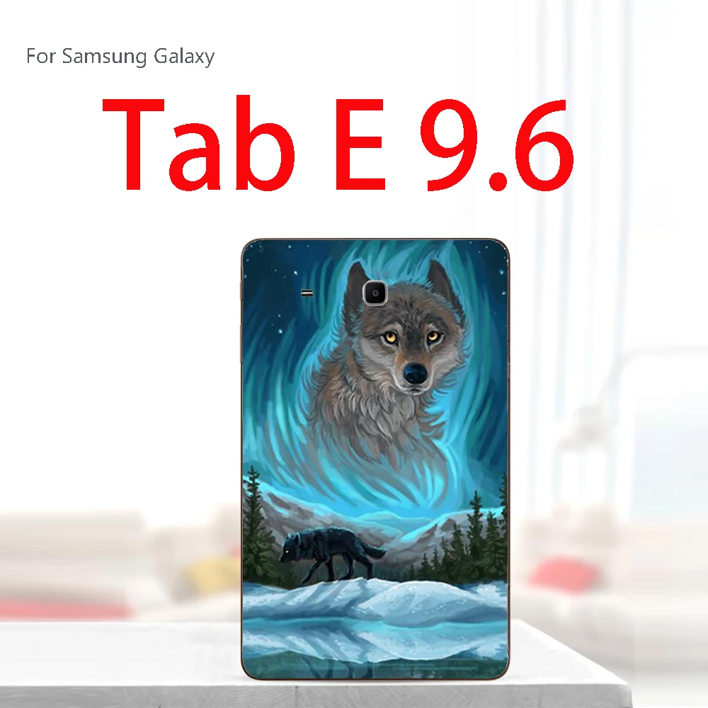 Краски планшетный чехол для samsung Galaxy Tab A A2 S2 E 9,6 9,7 10,5 SM T560 T561 T810 T813 T815C T590 T595 Мягкий силиконовый чехол - Цвет: ForT560lan di lang