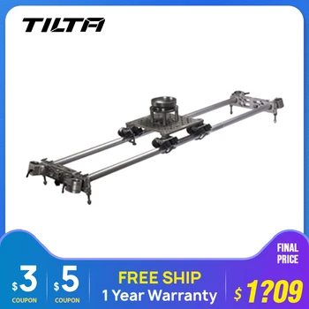 

Tilta Professional Slider System Dolly Track Camera dolly for Movie camera film making w/ 100mm /150mm bowl TILTA MAX