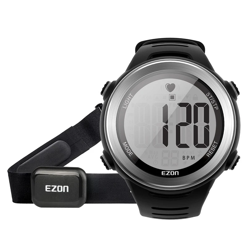

2019 New Heart Rate Monitor Running Sport Watches Waterproof Digital Wireless Running Cycling Chest Strap Men Women Sports Watch