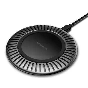 

EastVita Wireless Fast Charger Qi 15W Charging Stand Pad Mat Dock For iPhone/Samsung/LG