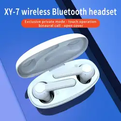 Портативный TWS Bluetooth 5,0 наушники длинные Срок службы батареи спортивные наушники эргономичный наушники с зарядный чехол