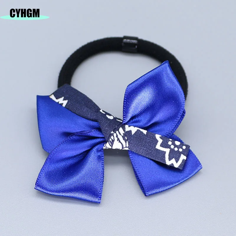 

silk ribbon elastic hair bands hair ties scrunchie opaska do wlosow hair rubber band for girls women hair accessoires H10