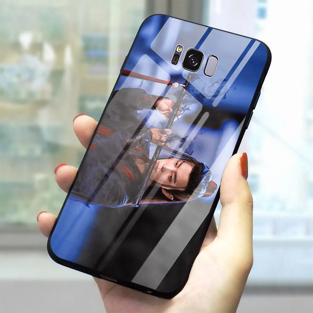 Wang Yibo Xiao Zhan чехол для Samsung Galaxy A50 A70 A60 A40 A20 A30 A10 S7 Edge S8 S9 Plus S10 | Мобильные телефоны и