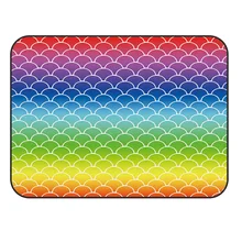 CHARMHOME мягкий ковер Противоскользящий ковер цвет Fich весы Радуга градиент ковер для гостиной коврик для спальни домашние декоративные предметы