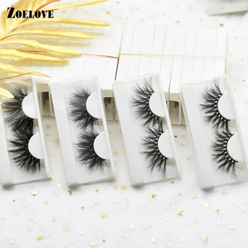 

Fake Lashes Wholesale Magnetic Eyelash Extension 25mm Lashes Mink Eyelashes Packaging Ресницы Makeup Full Strip Lashes Bulk