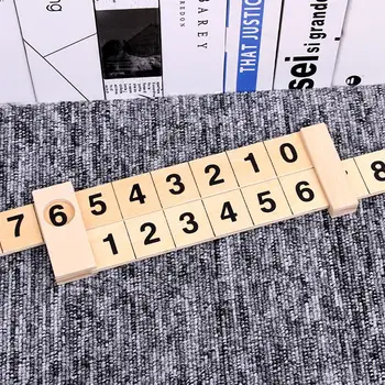 

Wooden Math Arithmetic 1-10 Addition Subtract Learning Ruler Kids Education Toy Early Childhood Math Develop Intelligence Toys