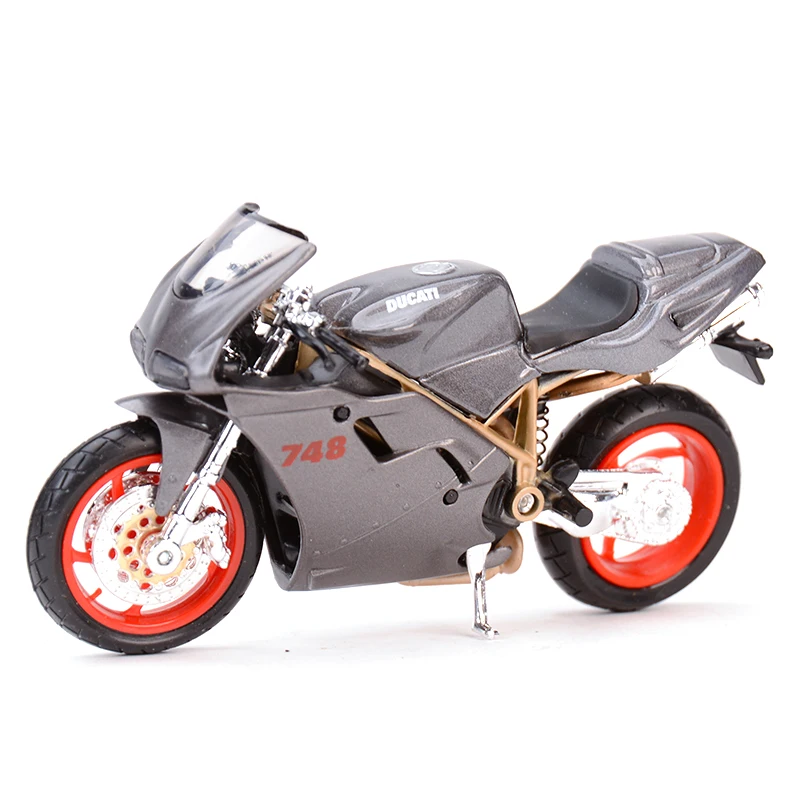 Maisto 1:18 Ducati Diavel Carbon 1199Panigale 1098S 748 848 Hypermotard Monster Supersport S литая под давлением модель мотоцикла из сплава игрушка - Цвет: 748