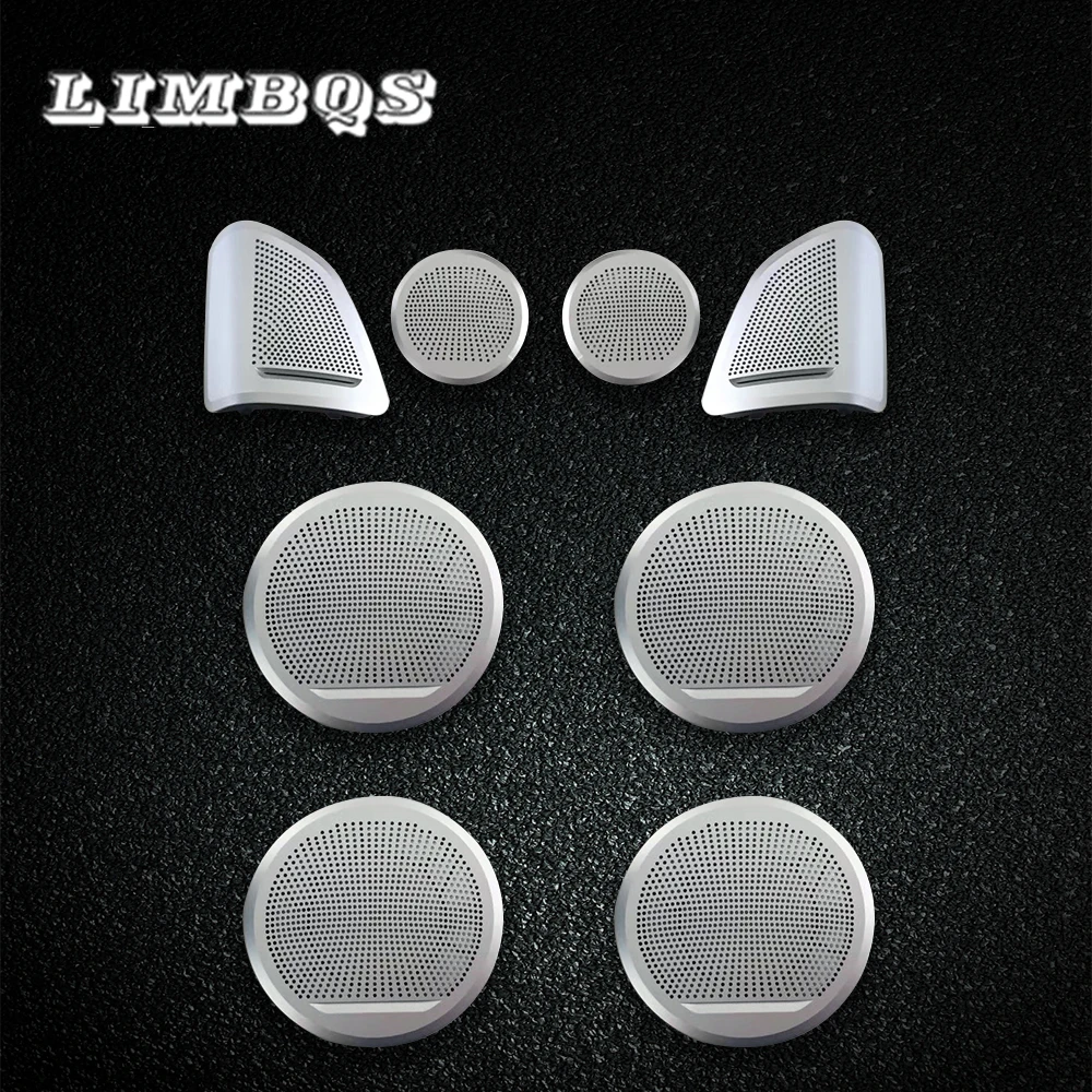 

Car speaker cover sticker for BMW F15 F16 X5 X6 car tweeter audio trumpet head treble loudspeaker protection cover stickers trim