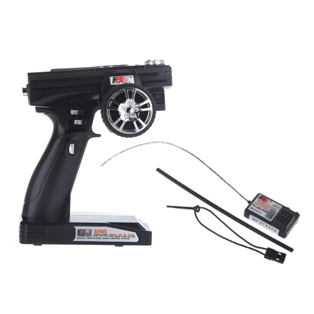 AFHDS FS-GT3B 2.4G 3CH Digital Transmitter Receiver Controller for RC Car Boat