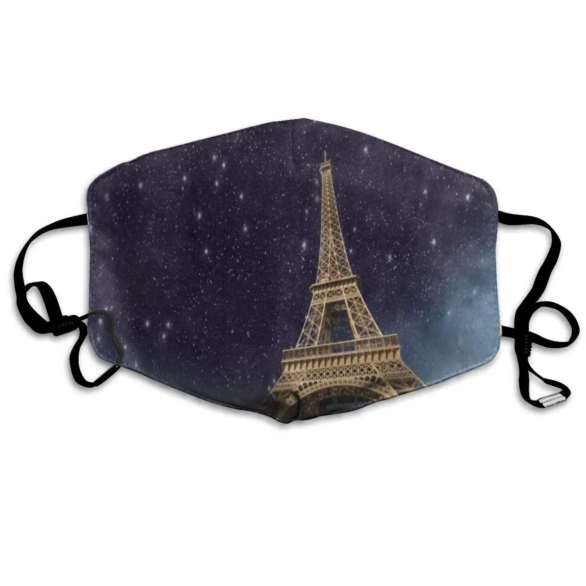 

ZHOUSUN Dustproof Wonderful Night Eiffel Tower Paris Mouth Cover Mask Protective Warm Windproof Mask