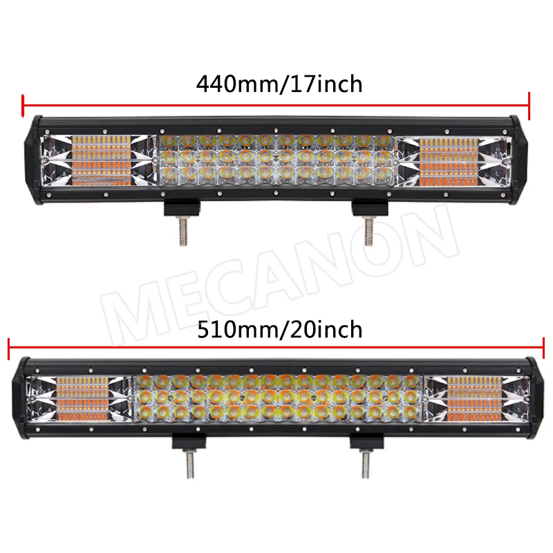 strobe flash work light bar dual color-6-3-水印  